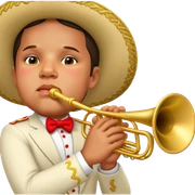Mariachi Trumpet Player sticker