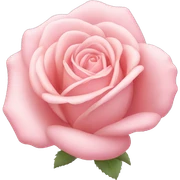 Cœur pastel rose sticker