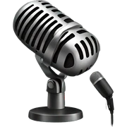 Microphone  sticker