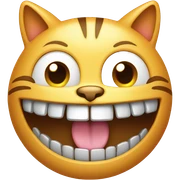 Cat with grillz sticker