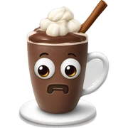 Hot chocolate sticker