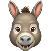 donkey emoji sticker