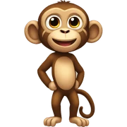 monkey sticker