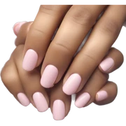 Light pink nails sticker