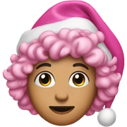 Pink Christmas  sticker