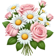 Small Pastel bouquet sticker