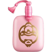 japanese omamori charm light pink sticker