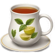 Mediterranean tea sticker