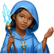 Veiled Spellcaster sticker