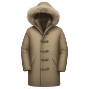 winter coat sticker