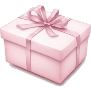 Light pink Christmas gifts under a white Christmas tree  sticker