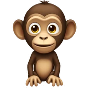 monkey sticker