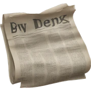 newspaper sticker
