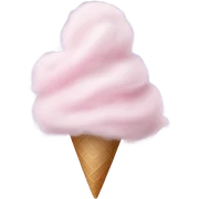 Cotton candy sticker