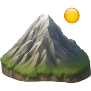 mountain sticker