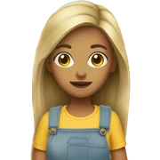 Girl shopping sticker