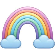 Vintage Rainbow  sticker