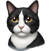 Tuxedo cat  sticker