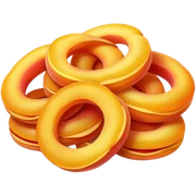 peach rings sticker