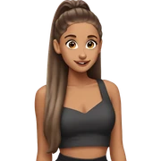 Ariana grande posing  sticker