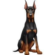 doberman sticker