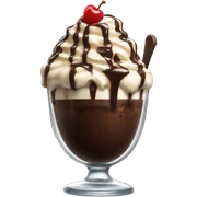 hot-fudge sundae sticker