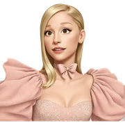 blonde girl in elegant dress sticker