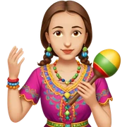 Maraca Player sticker
