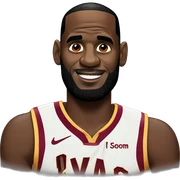 LeBron James sticker