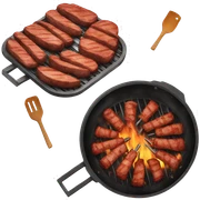 Barbecue sticker