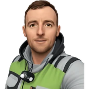 realistic portrait of a man sticker