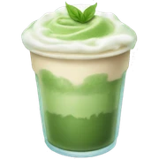iced matcha latte  sticker