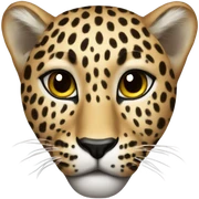 leopard emojis sticker