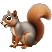 squirrel sticker