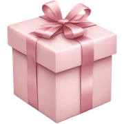 Light pink Christmas gifts under a white Christmas tree  sticker