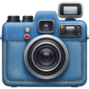 Denim camera sticker