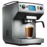 Coffee machine sticker