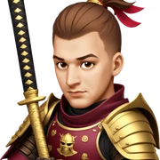 Samurai Leader sticker