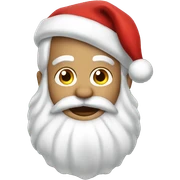 Santa sticker