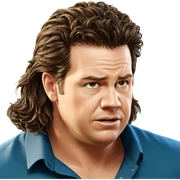 portrait of a young man sticker