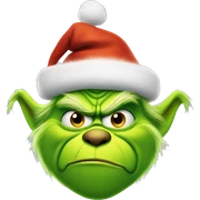 Grinch sticker