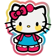 Hello kitty sticker