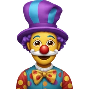 clown sticker