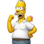 Homer Simpson  sticker