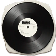 Vinyl record emoji sticker