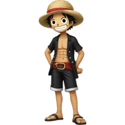 one piece sticker