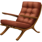 barcelona chair sticker