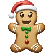christmas cookie sticker