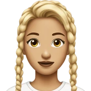 Aesthetic clean girl sticker