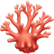 Coral sticker
